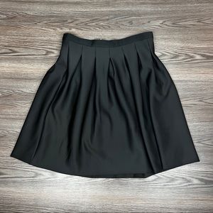 Karl Lagerfeld Black Pleated Skirt Size 16